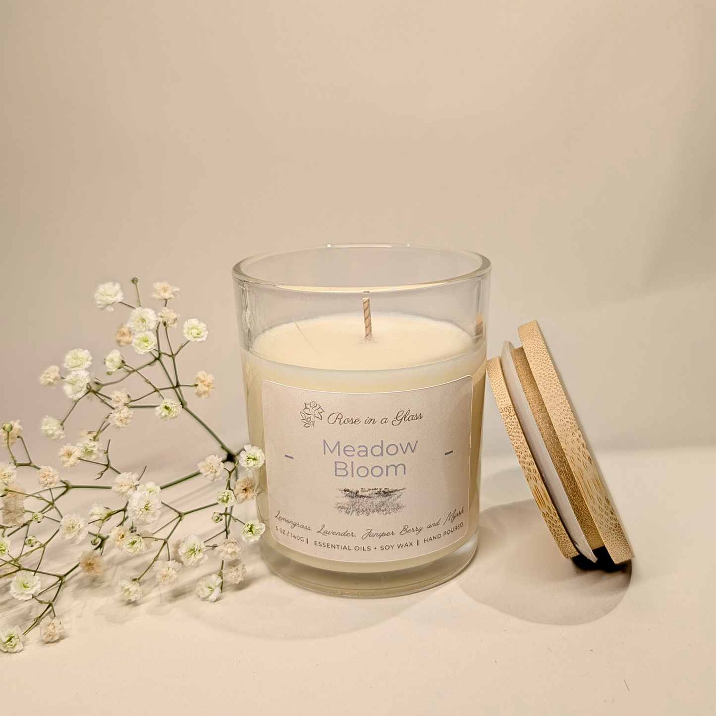 Meadow Bloom Aromatherapy Candle | The Balancing Soy Candle