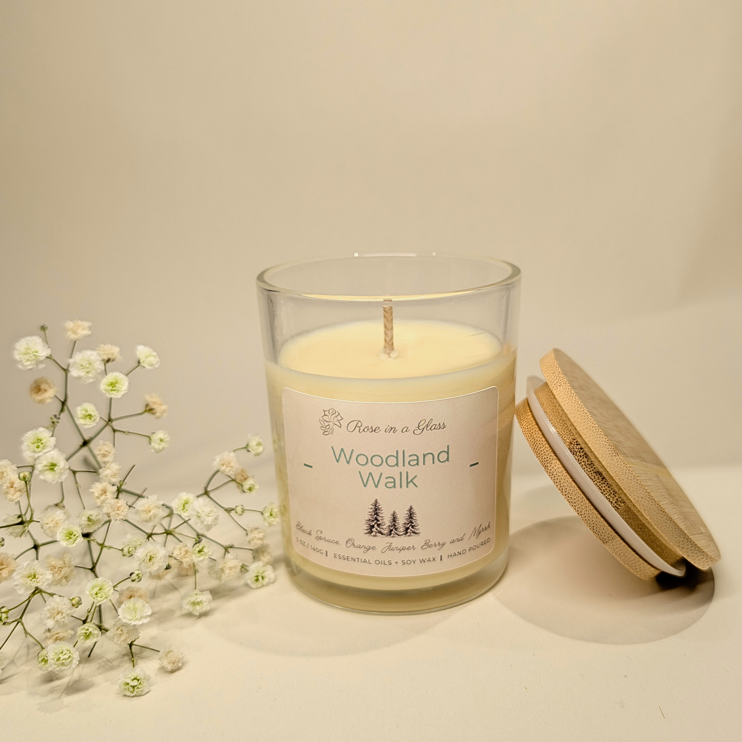 Woodland Walk Aromatherapy Candle | The Invigorating Soy Candle