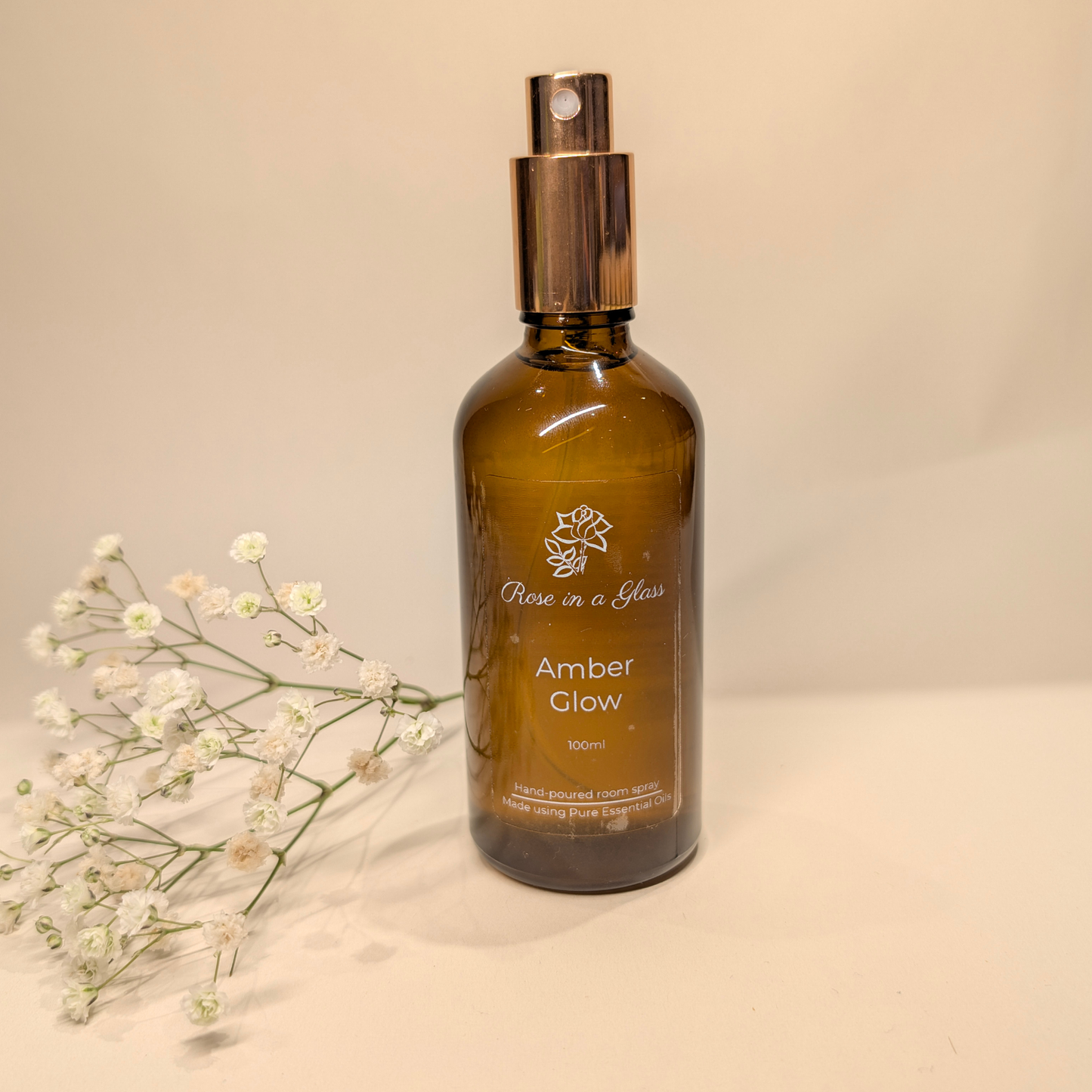 Amber Glow Aromatherapy Room Spray | The Comforting Blend
