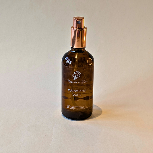 Botanical Woodland Walk room spray for quick aromatherapy wellness and busy mind sensory support