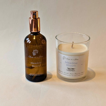 Meadow Bloom gift set designed to soothe busy minds and restore calm focus and tranquillity
