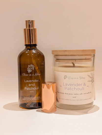 The Grounding Ritual Gift Set: Lavender and Patchouli